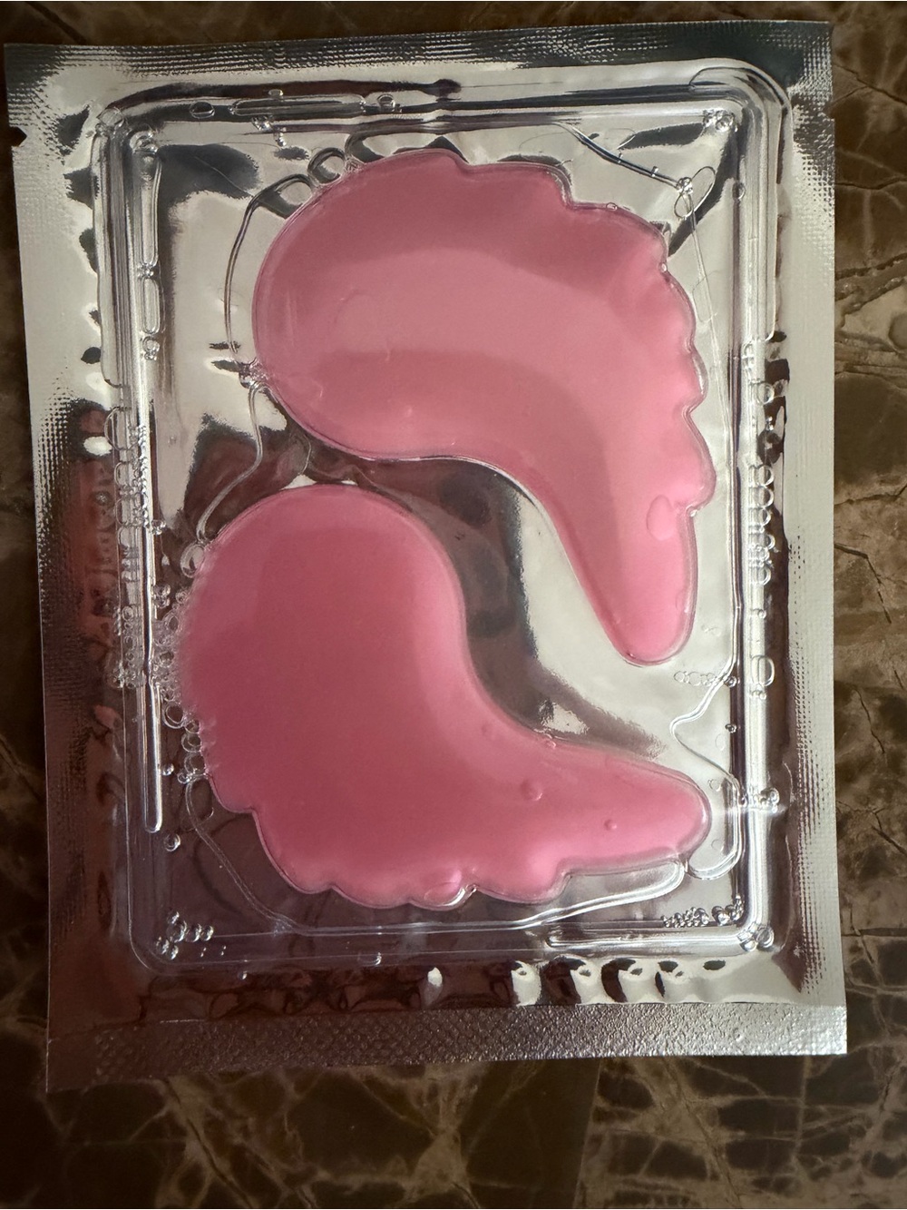Hydrating Pink Eye Gel Patches for Women - Cooling Under-Eye Treatment